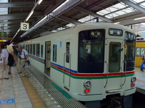 飯能駅のホーム