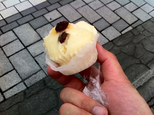 めんまちゃんの蒸しパン