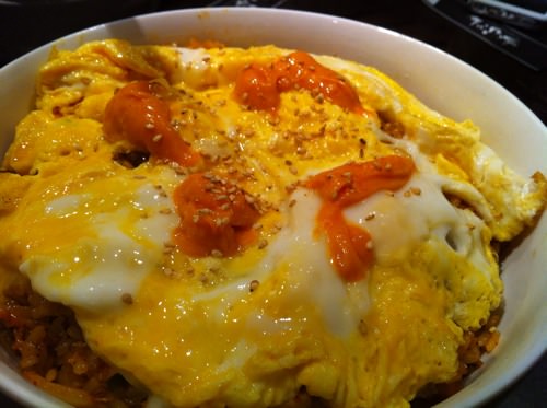 かぶんのキムチチャーハン