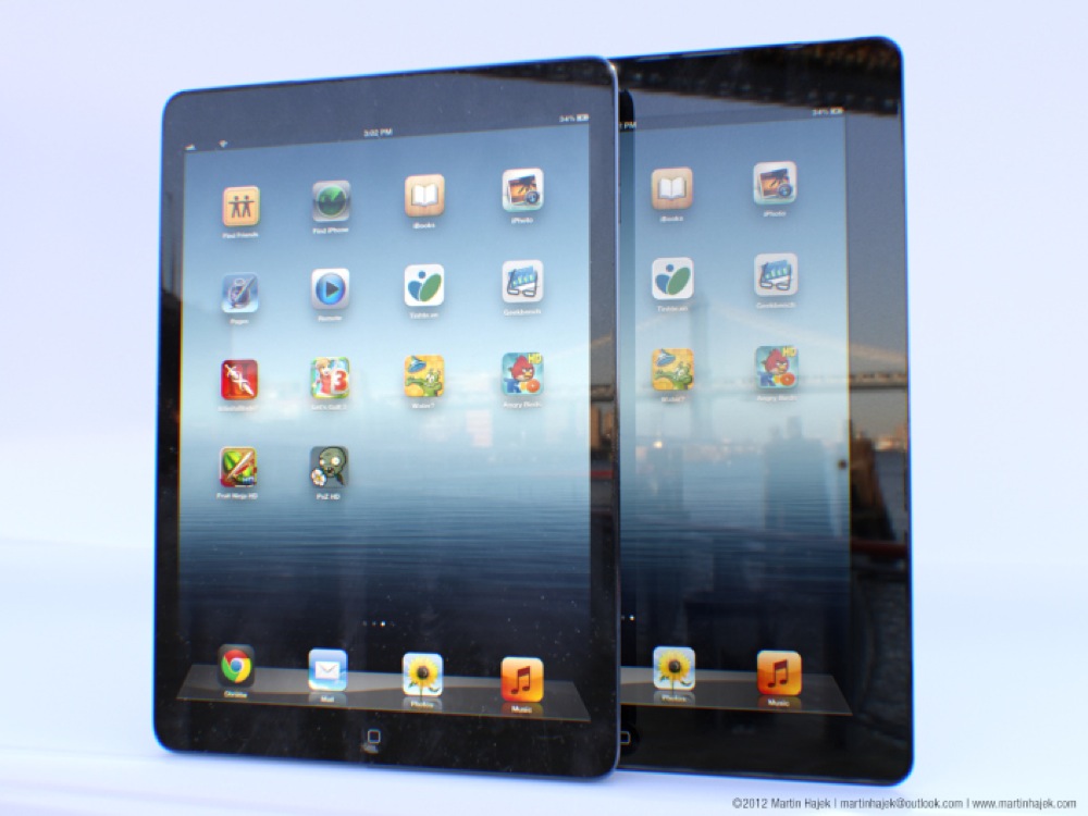 iPad 5のモックアップ