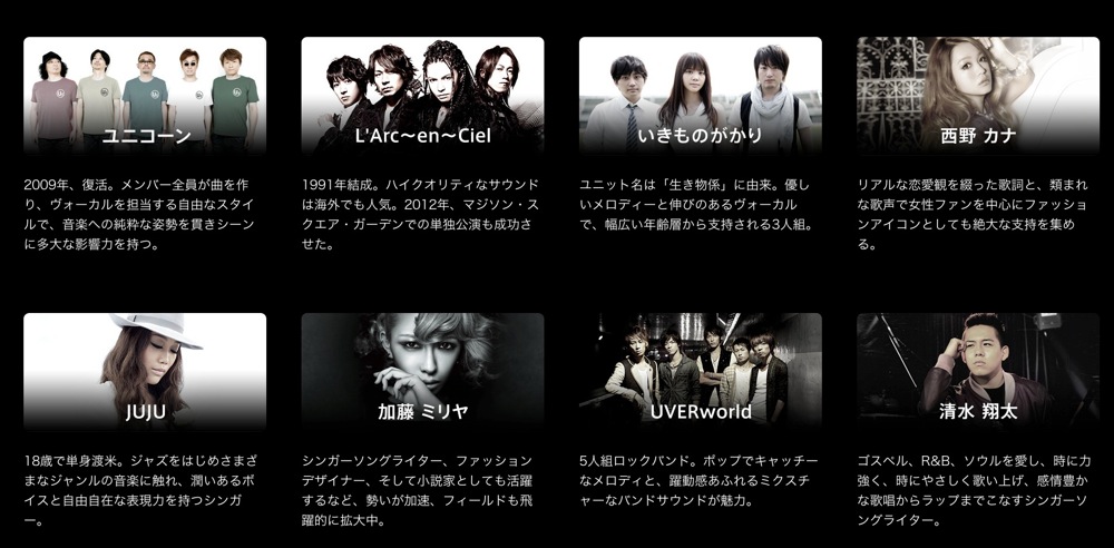 Itunes store sony artist list 02