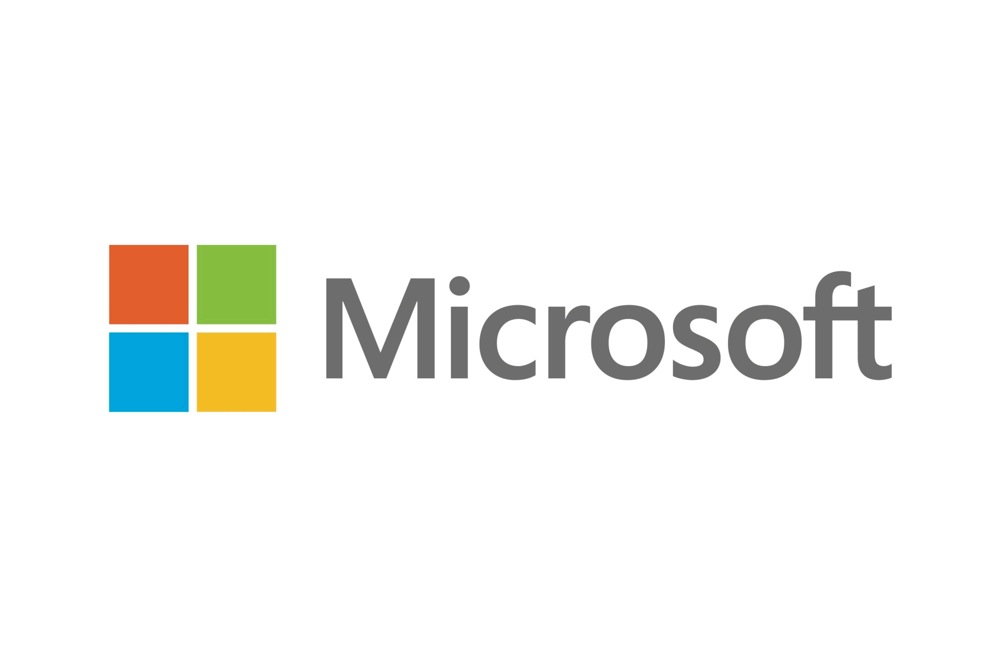 Microsoft new logo title