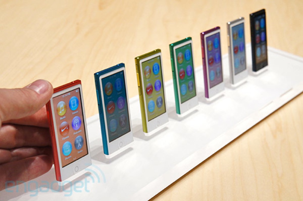 Apple iPod nano 第7世代 第7世代 iPod nanoが登場。過去のnanoとのスペックやサイズや価格を