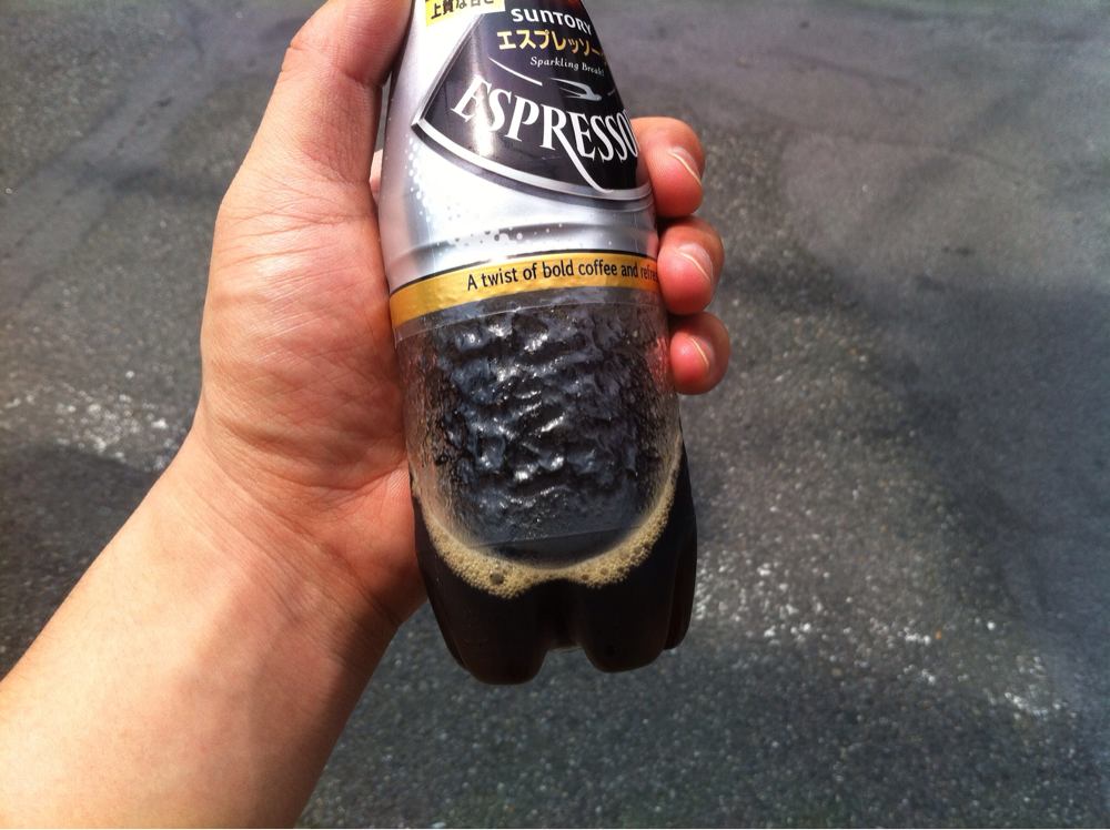 エスプレッソーダをもういっかい飲んでみたぜぇ