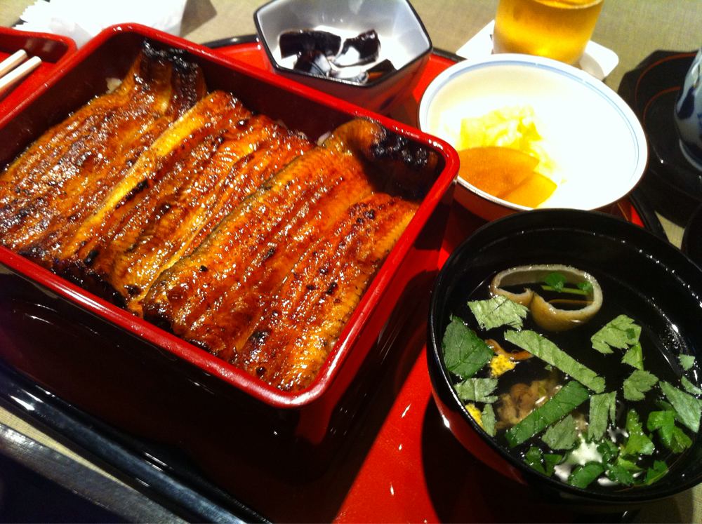 ひょっとこやの鰻重