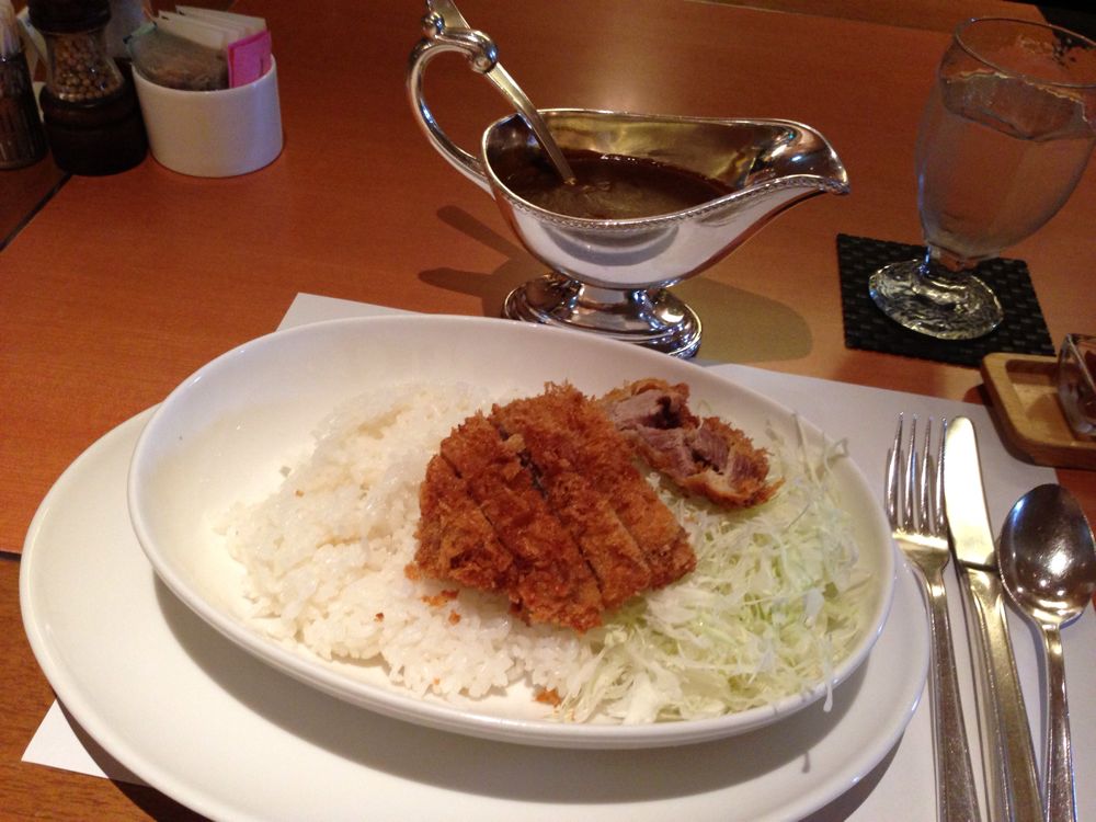 安倍さんが食べたカツカレーきたー!