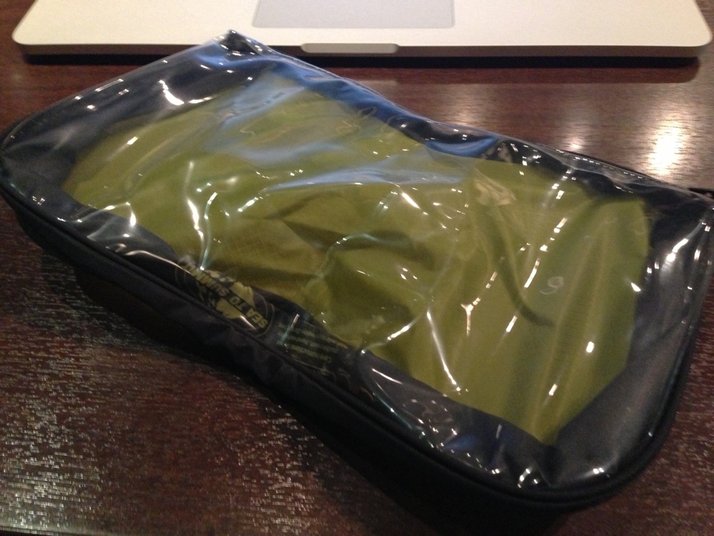 Travelling light see pouch 08