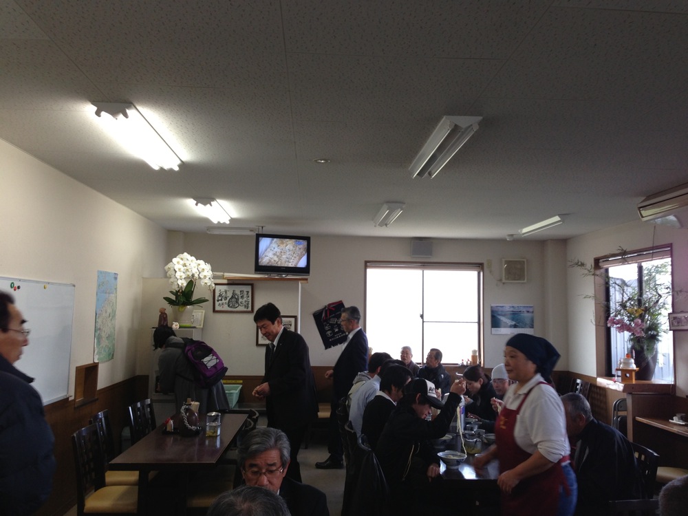 長田 in 香の香の店内