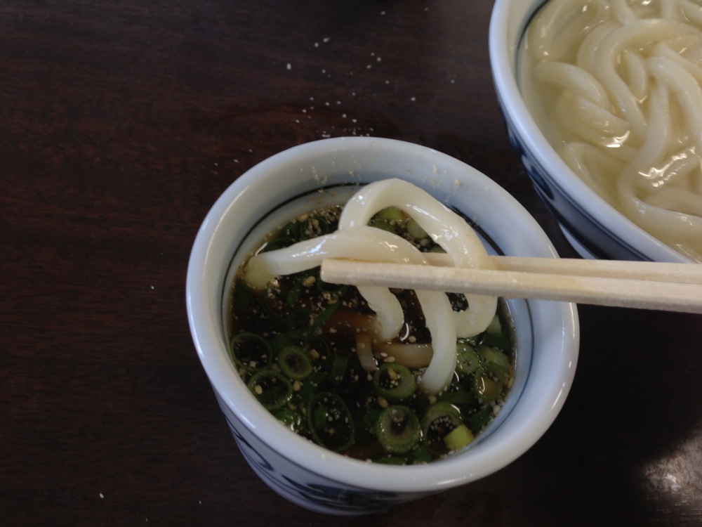 釜揚げうどんを実食!