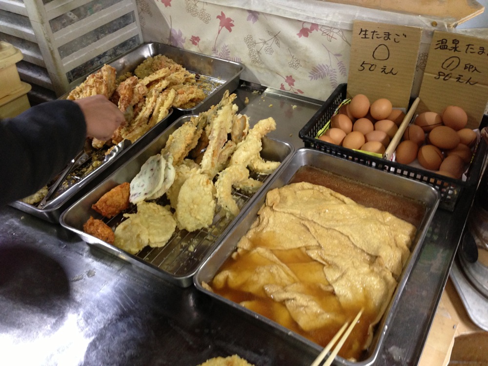 揚げ物をチョイスできます。