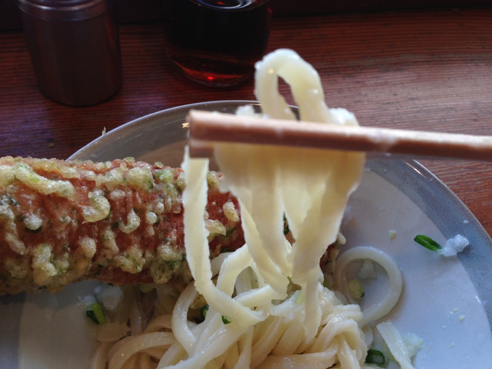 中村うどんのしょうゆを実食!