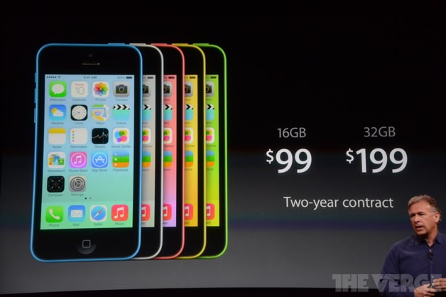 iPhone 5cの価格