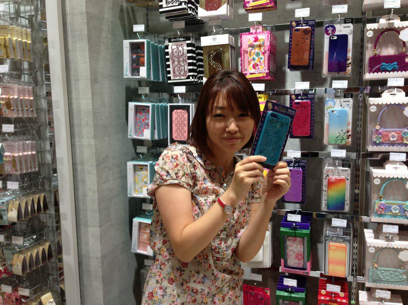 スプリングまおとシンプルなiPhoneケース。