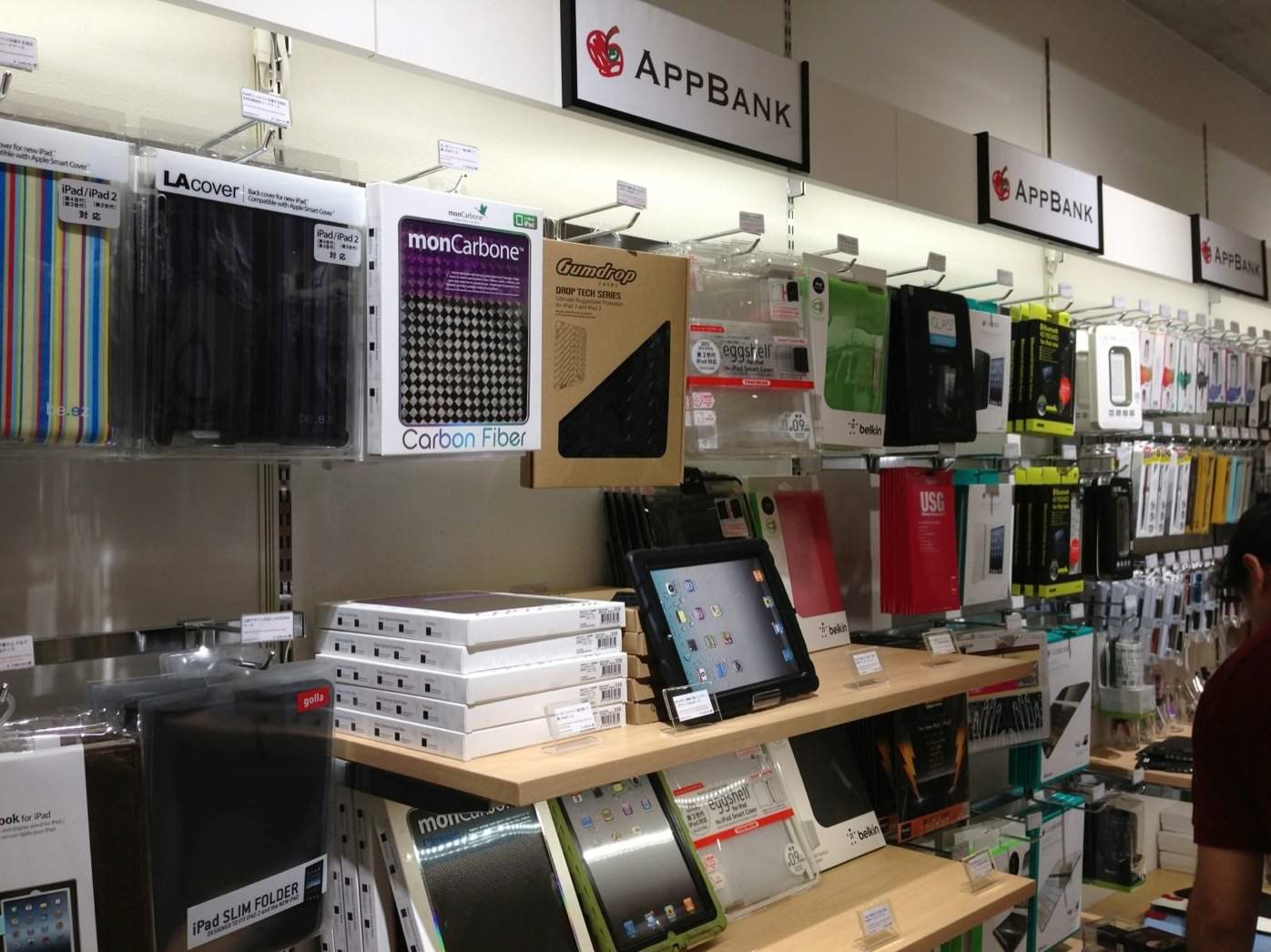 AppBank Store 新宿のiPadケースラインナップ