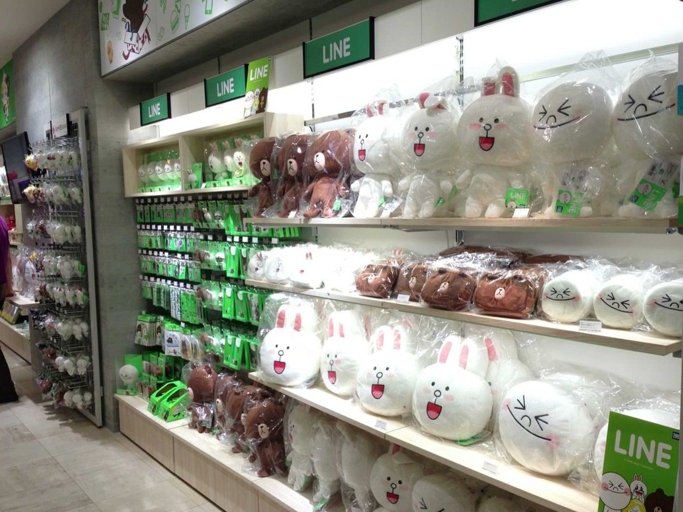 AppBank Store 新宿のLINEグッズラインナップ