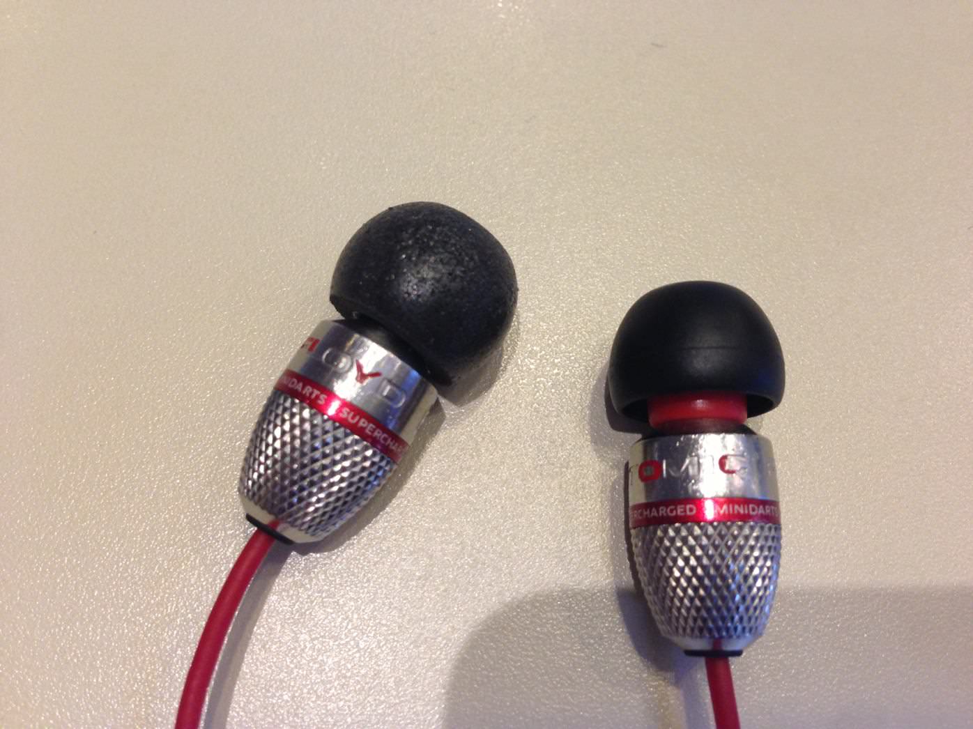 Earphone comply form tips