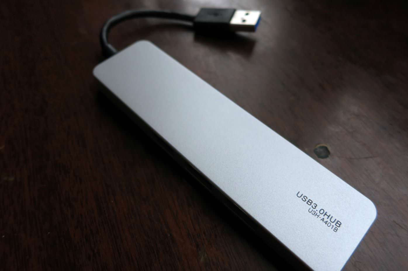 Elecom USB3.0対応ハブ u3h a401bsv 06