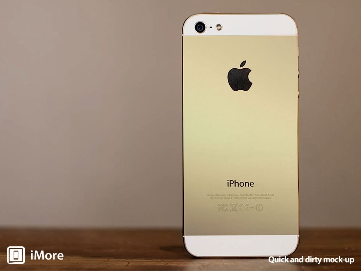 iPhone 5s ゴールド