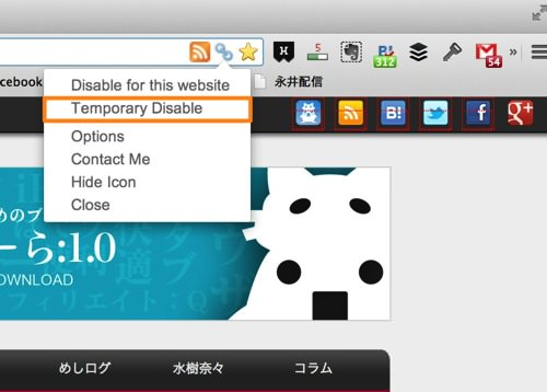 Google chrome extention nofollow screen shots