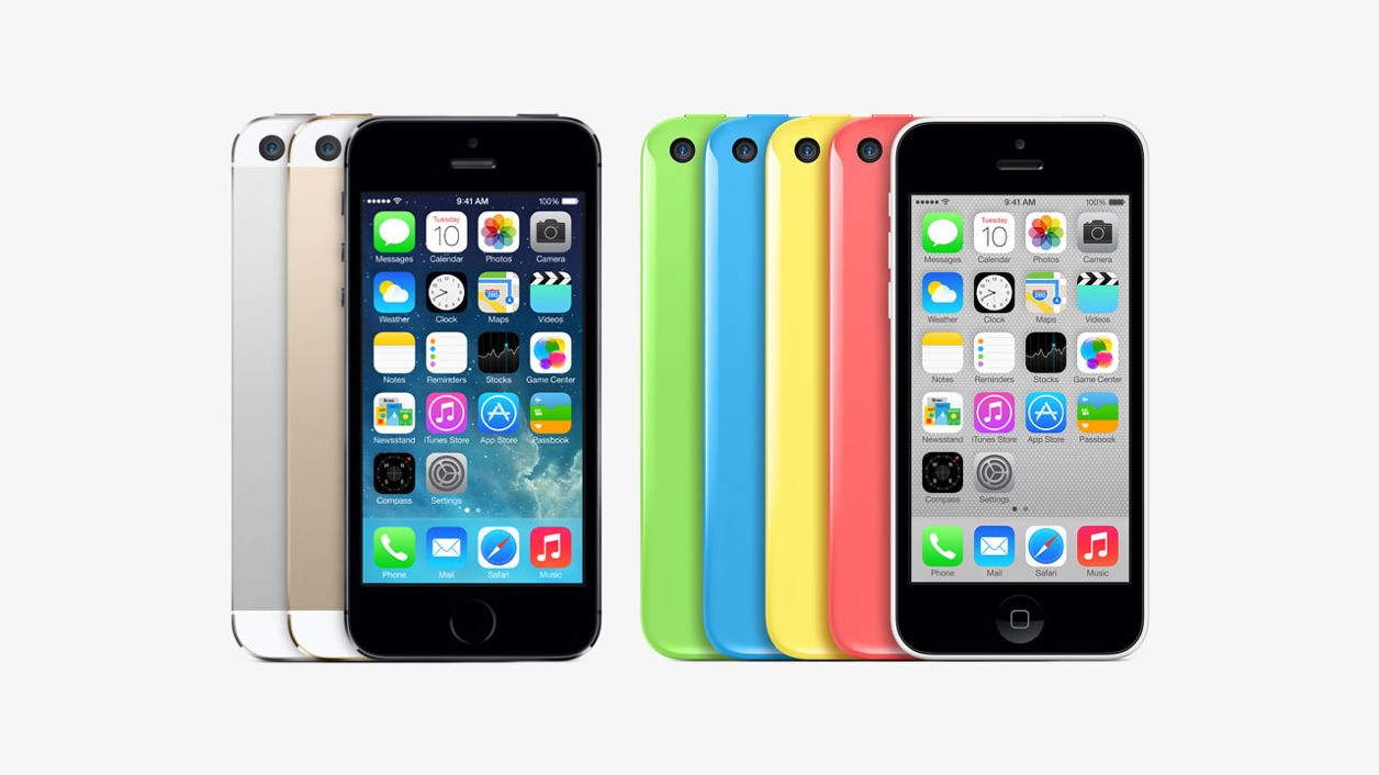 iPhone 5sとiPhone 5cのカラーバリエーション(色)