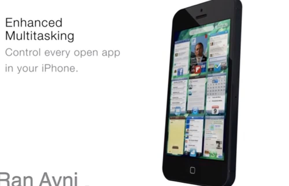 Ios 7 concept multi tasking movie 00
