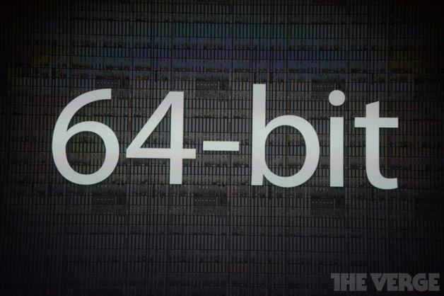 iPhone 5sはなんと64bit
