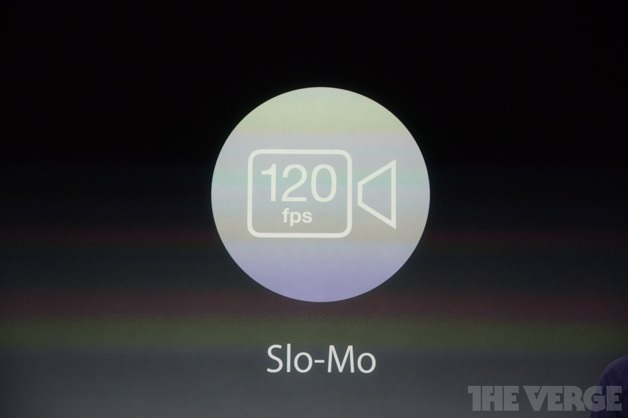 iPhone 5sにはスローモーションカメラが搭載されています。