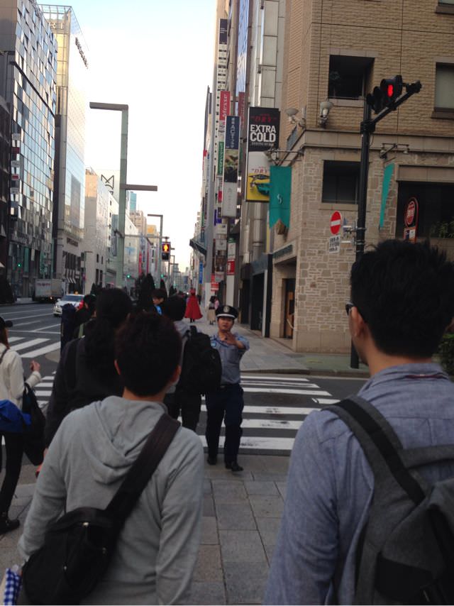 AppleStore銀座の行列