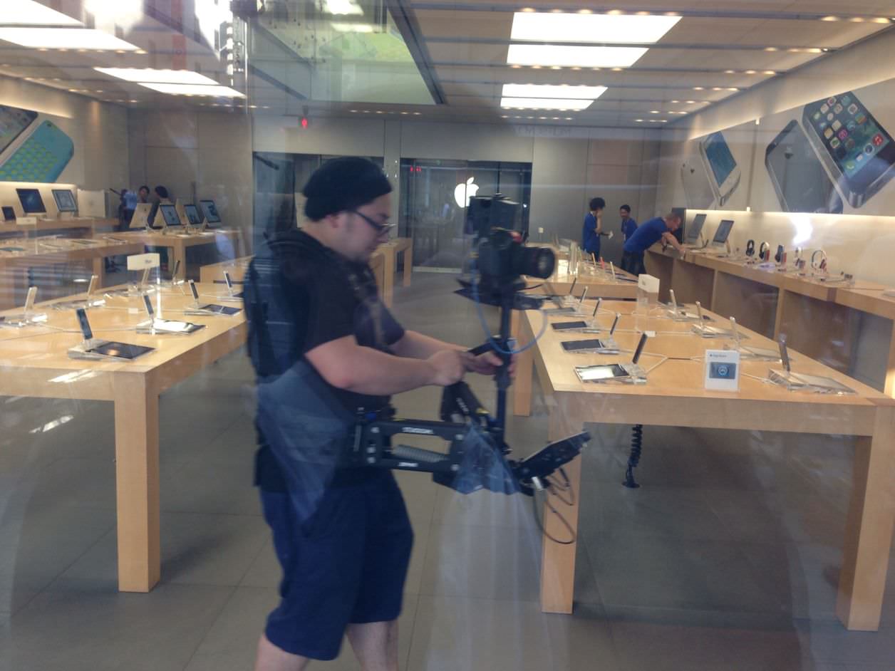 アップルストア銀座の中