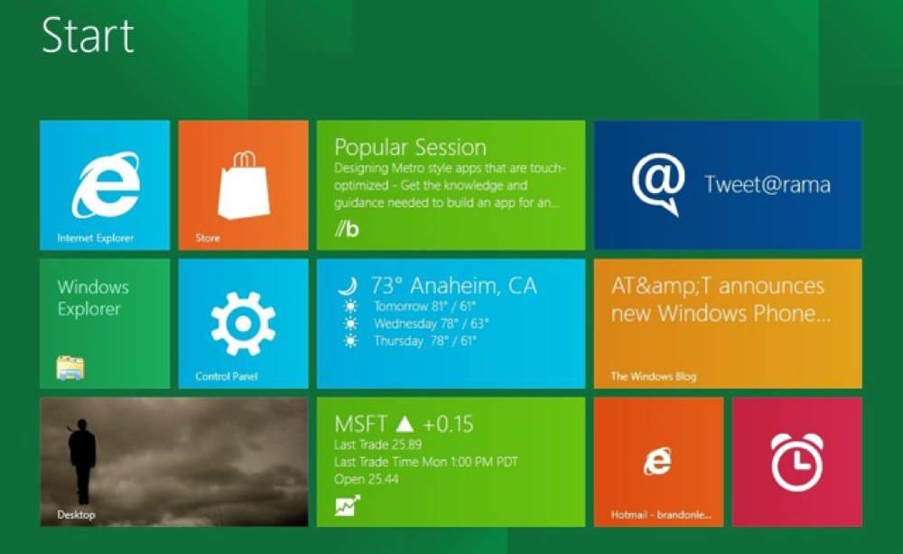 Windows 8 metro