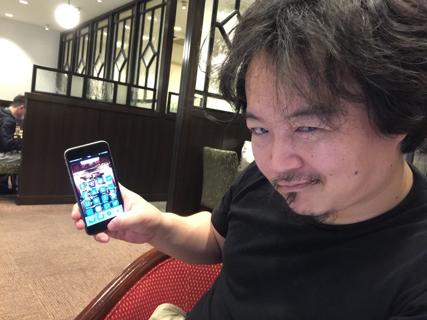 iPhone 6の簡易アクセス（片手モード）