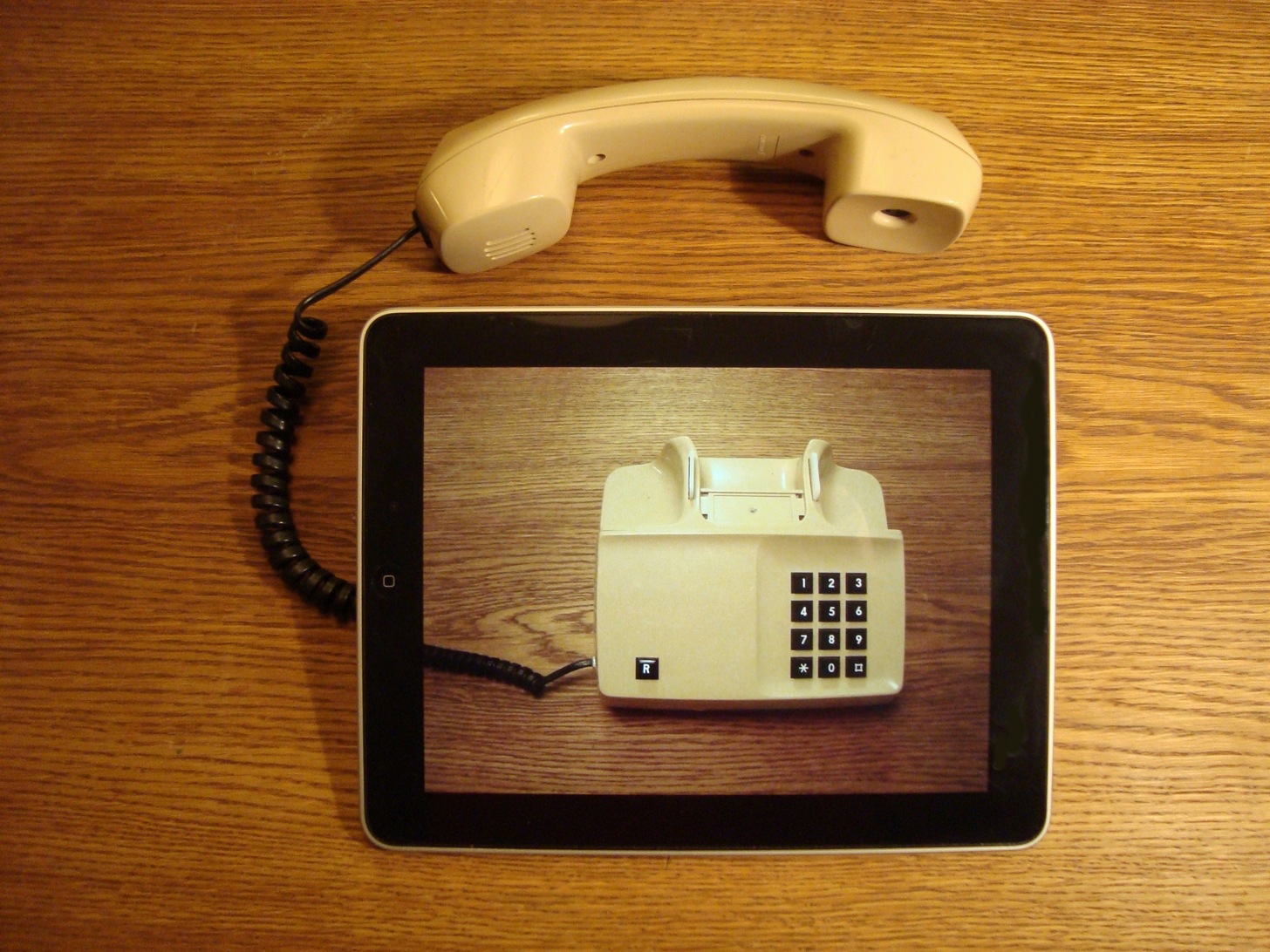 iPadと電話