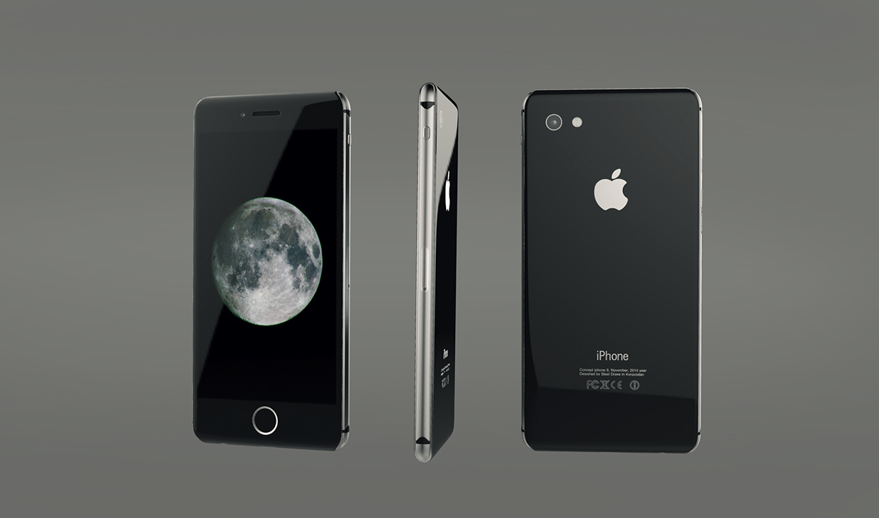 iPhone 8のコンセプトデザイン