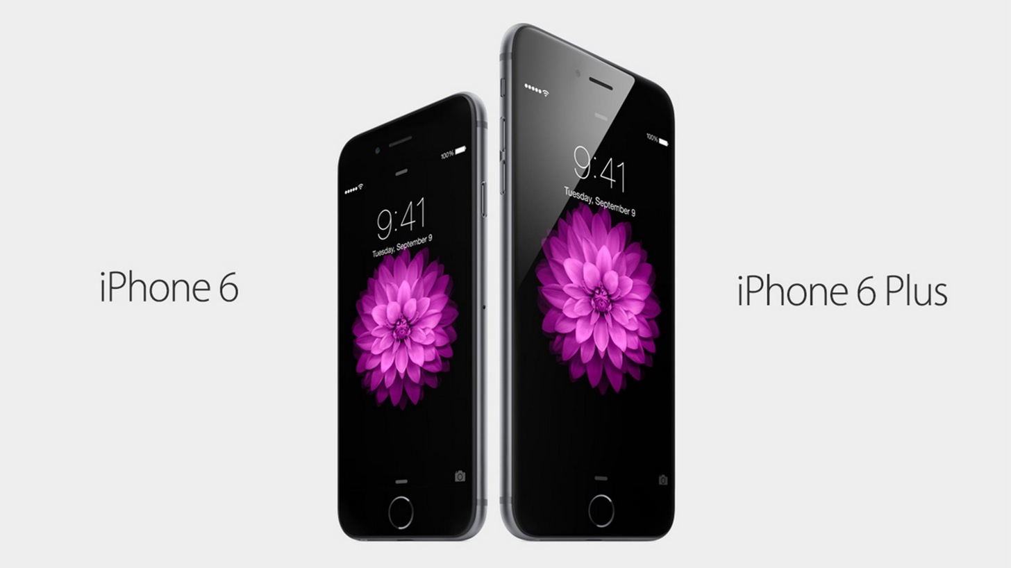 iPhone 6とiPhone 6 Plus