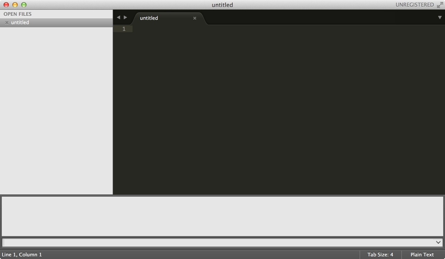 Consoleが起動します。