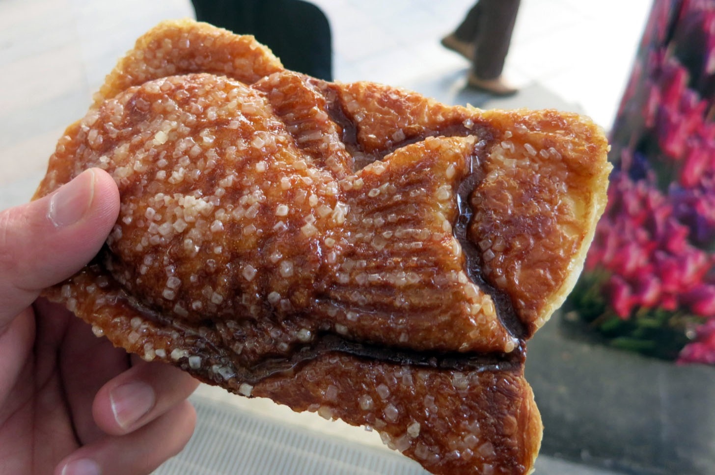 クロワッサンたい焼きゲットだぜ