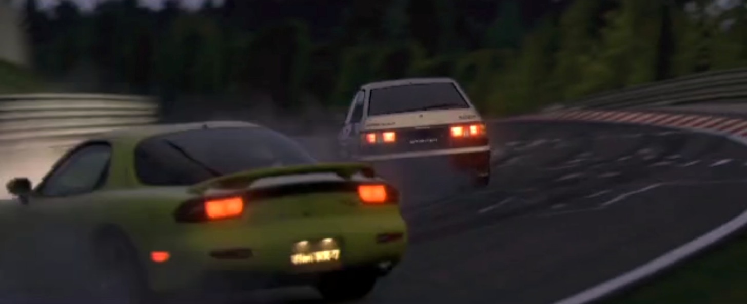 AE86対FD3S(藤原拓海vs高橋啓介)