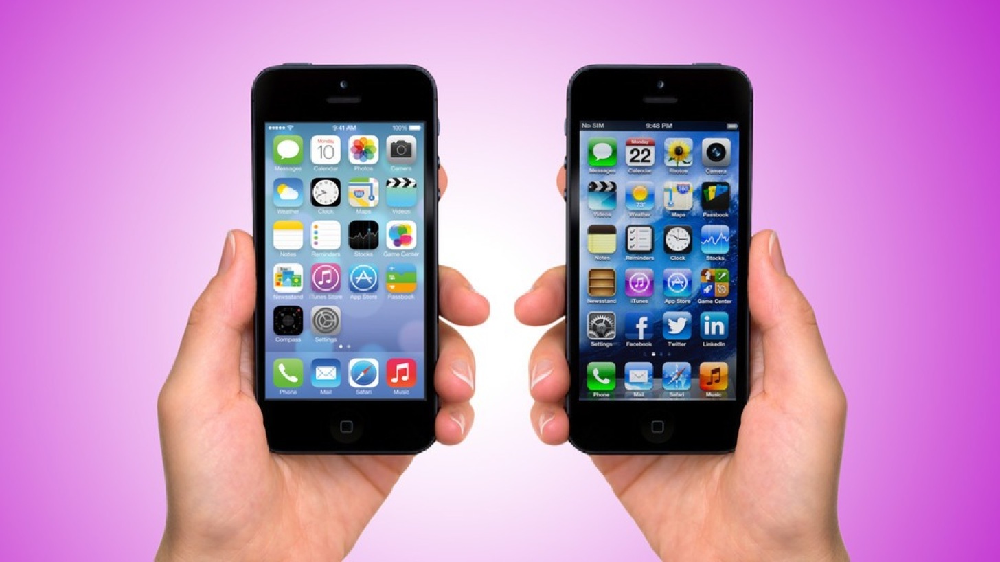 Ios7 vs ios6