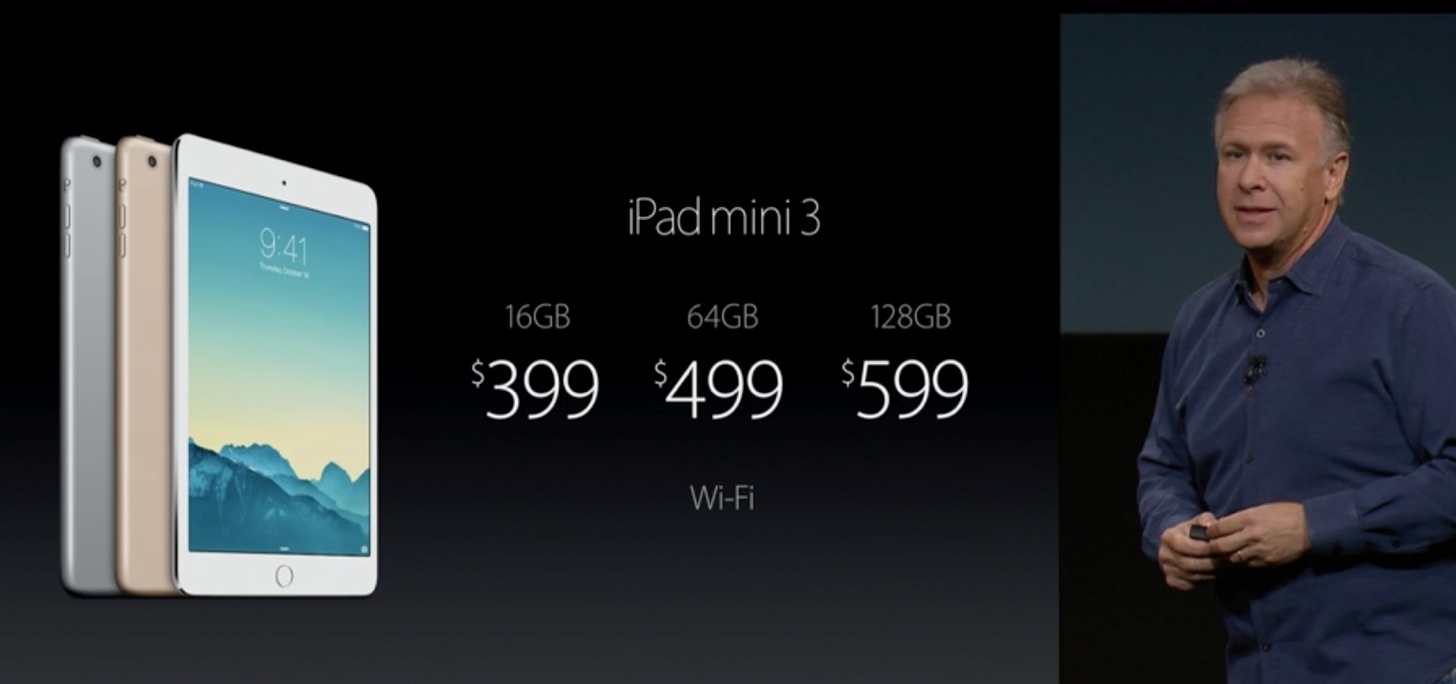 Ipad mini retina 3 2014