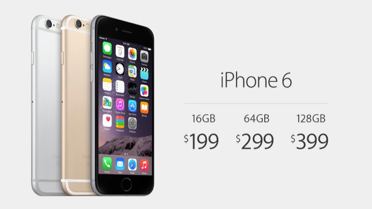 iPhone 6の価格