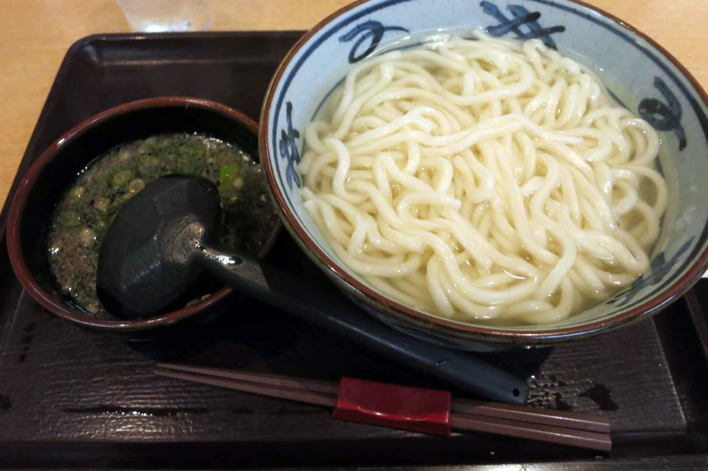 澤乃井の釜あげうどん