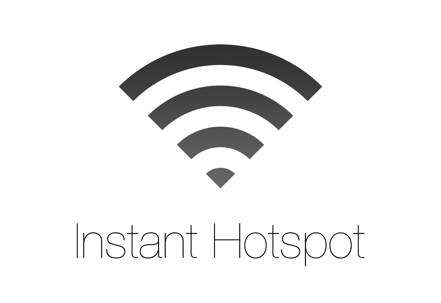 OS X Yosemite - Instant Hotspot