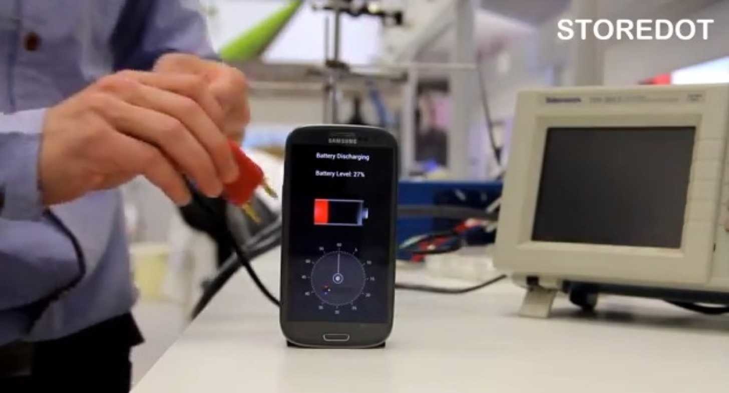 Smartphone battery kaihuku 30sec 0