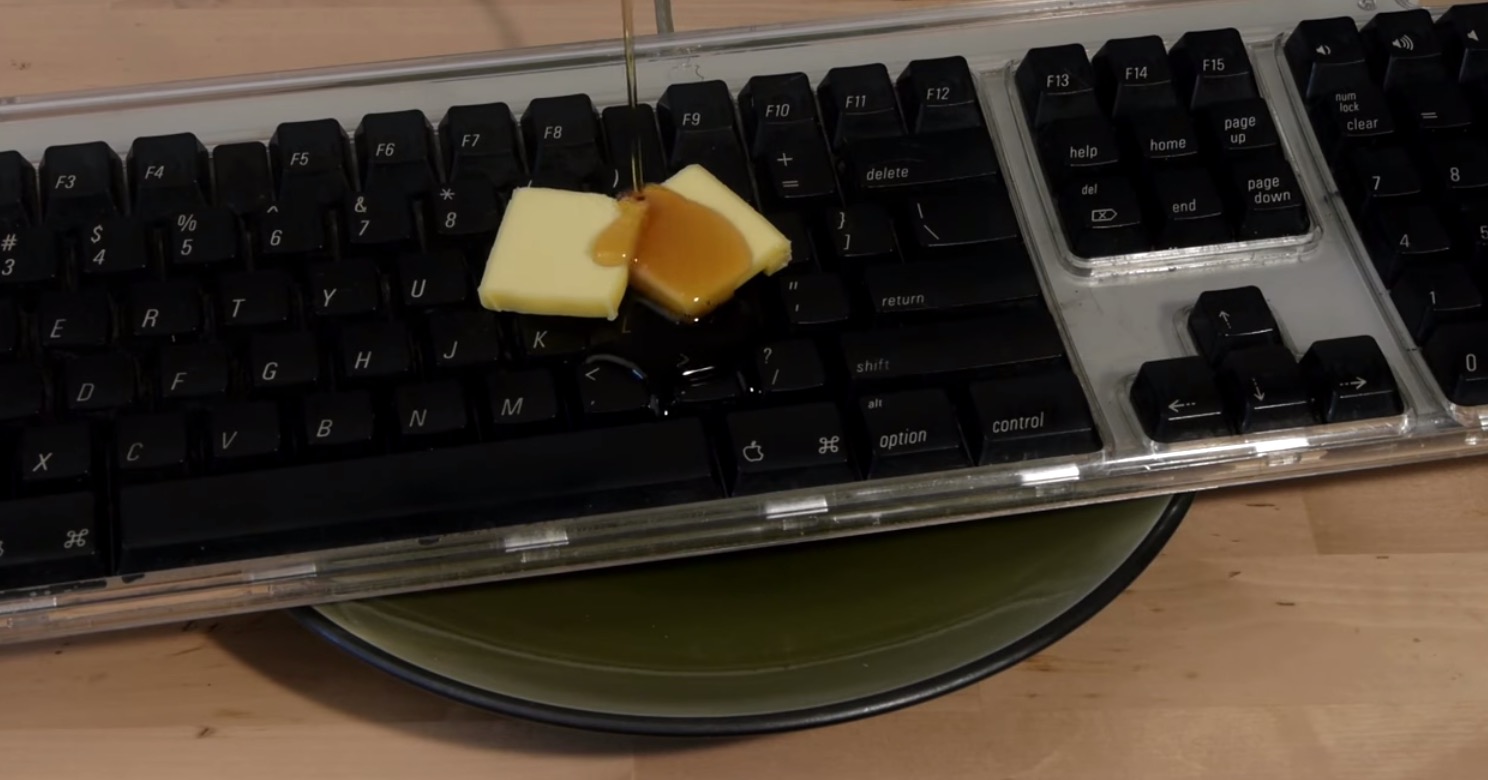 The keyboard waffle iron
