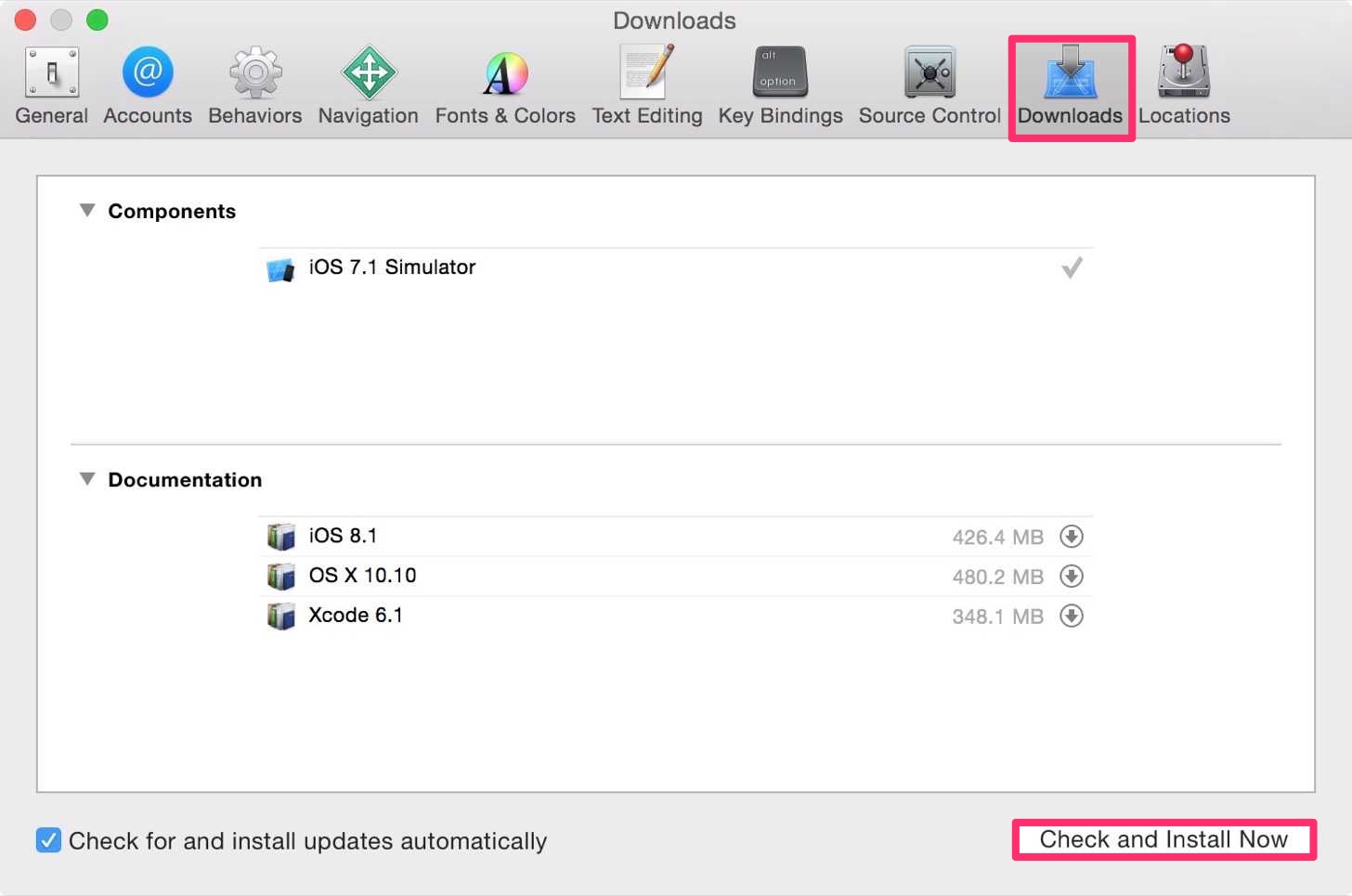 Downloads