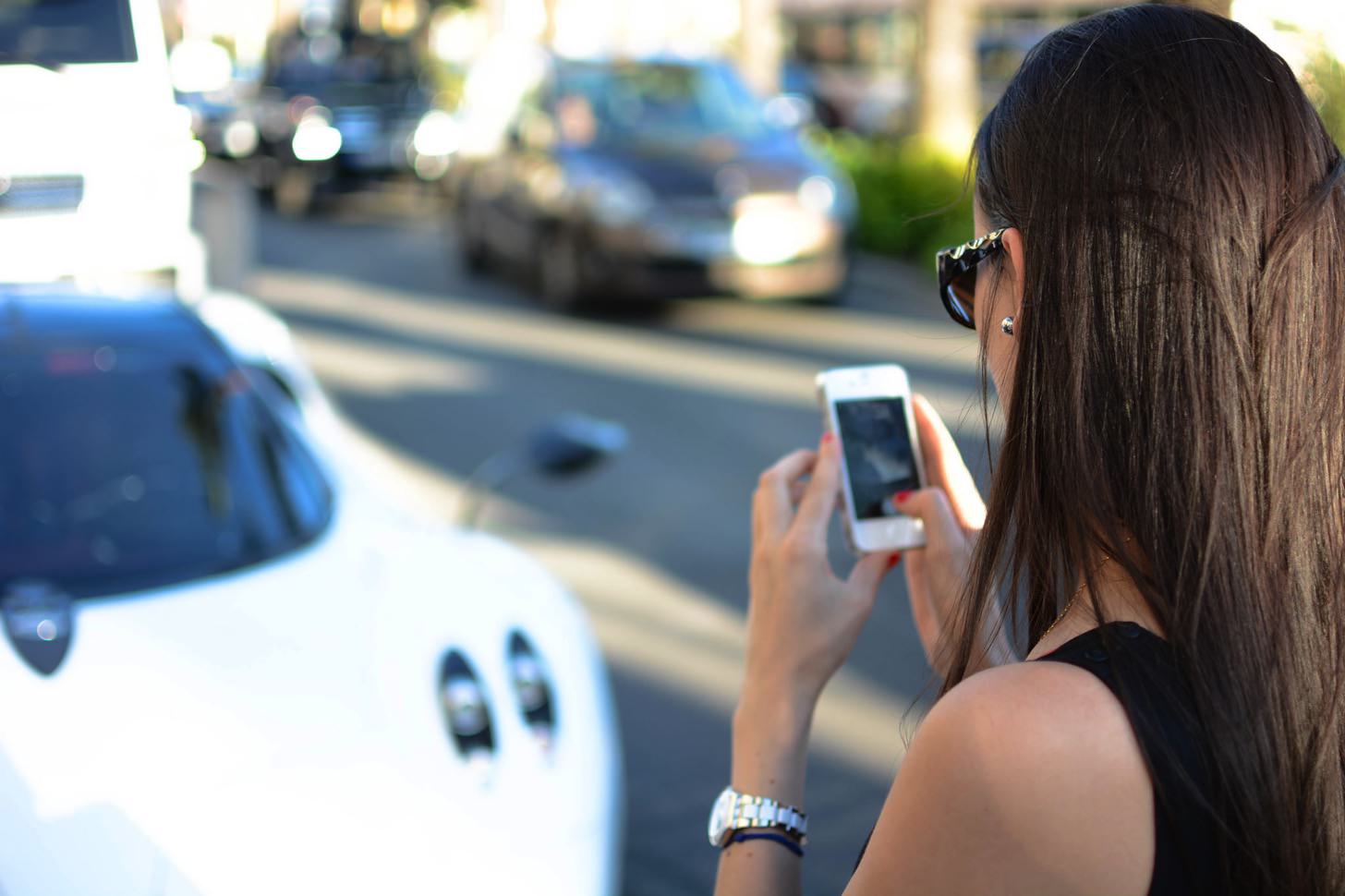 iPhone girl