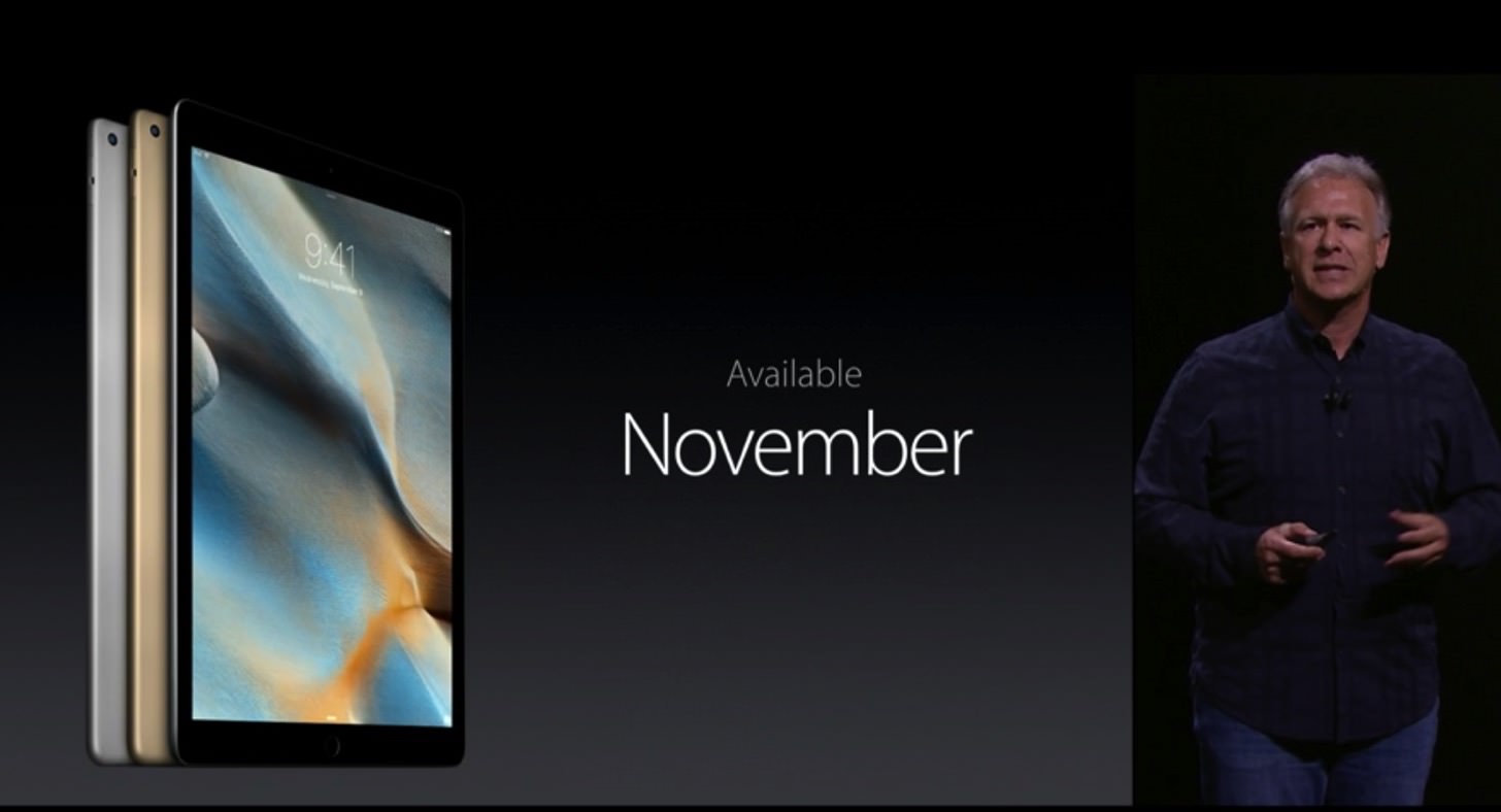 iPad Proの発売日