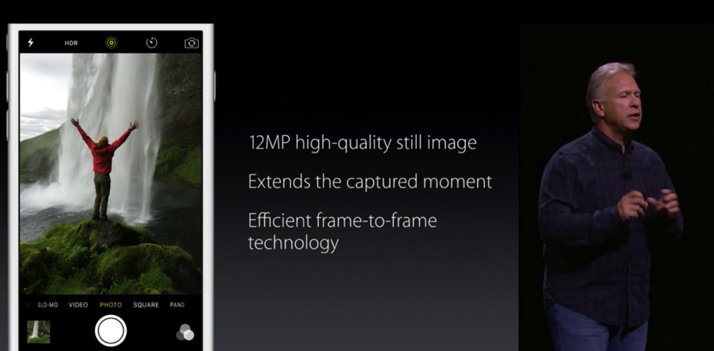 iPhone 6sのカメラの新機能まとめ。