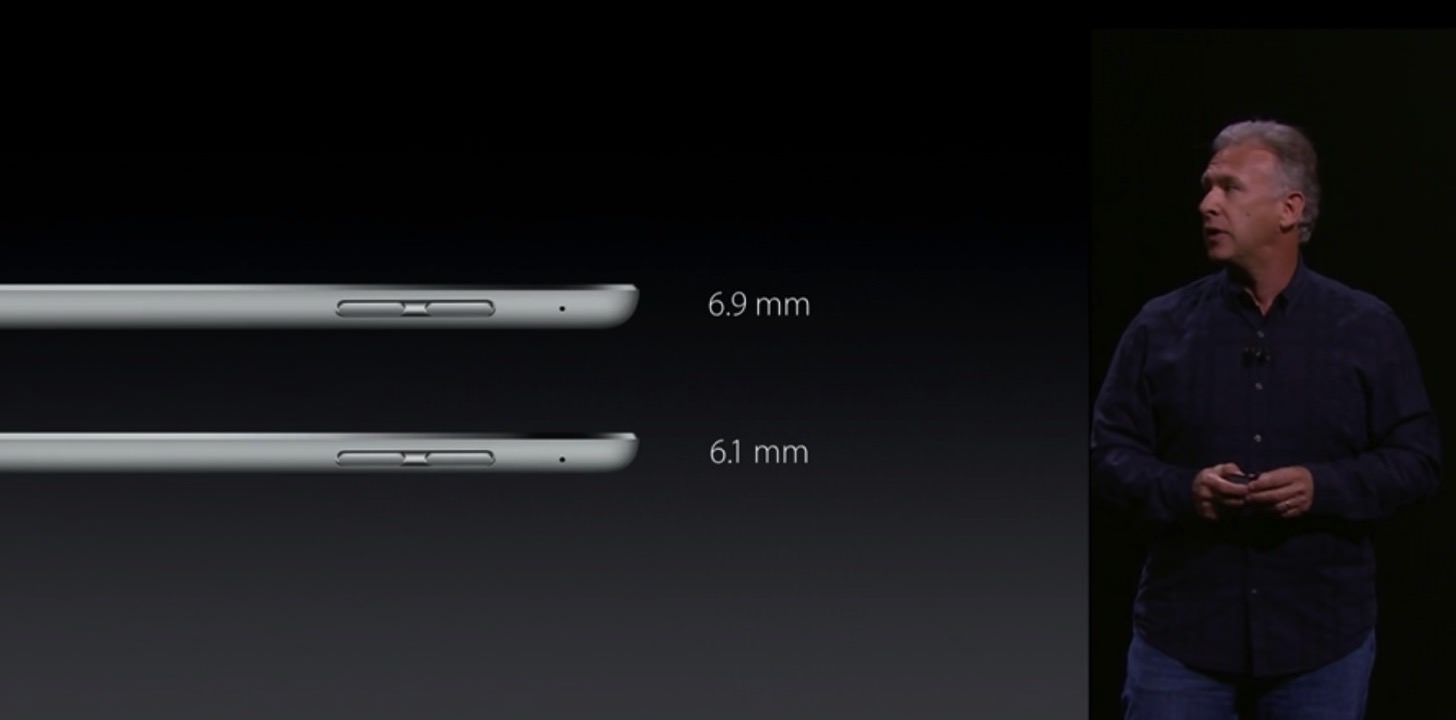 iPad Airと比べてもほとんど変わらない厚さ