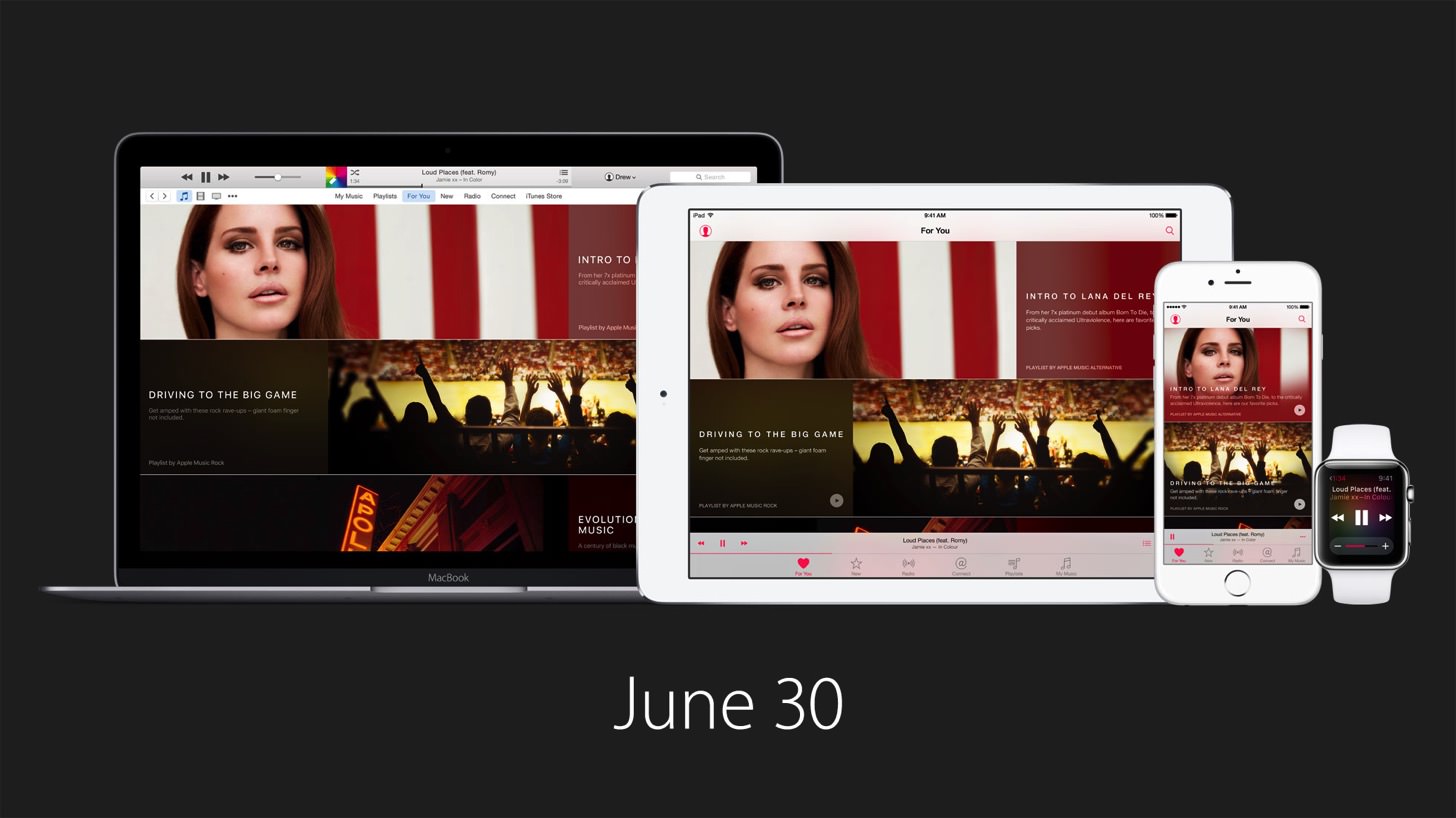 Apple musicの提供日